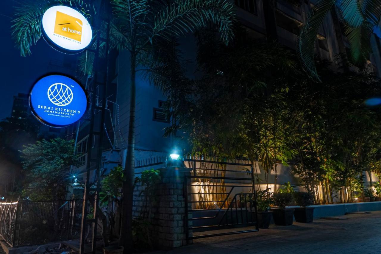 Hotel Athome , Whitefields, Kondapur Hyderabad Bagian luar foto